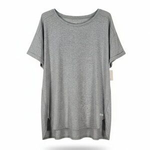NWT Amazon Essentials Gray Women's Relaxed-Fit Crewneck T-Shirt - Size XLarge